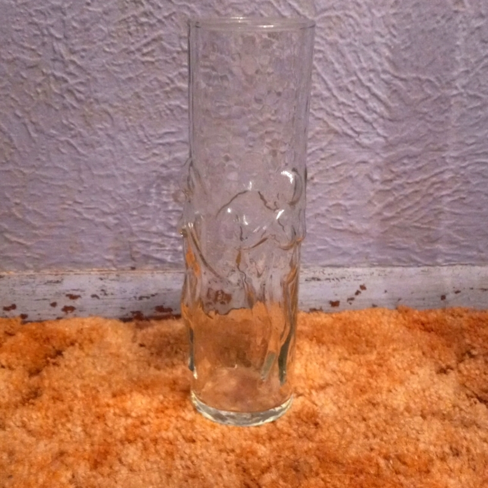 Libby dancing nude ladies glass vase